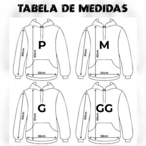 Tabela de medidas monkeys