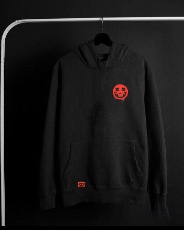 Blusa moletom preta monster