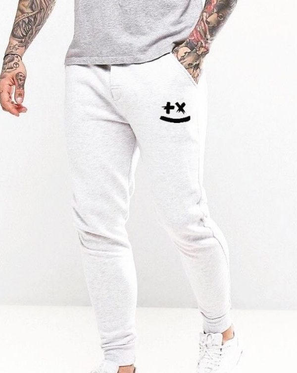 Calça moletom branca