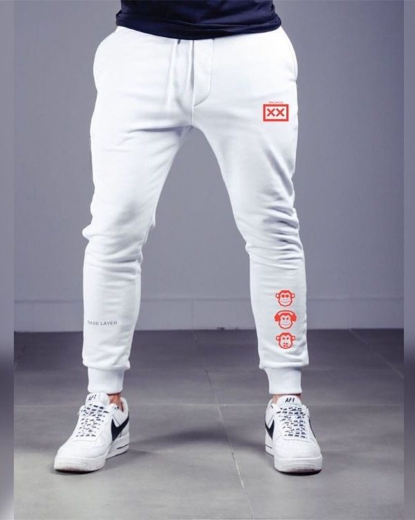 Calça moletom monkeys red