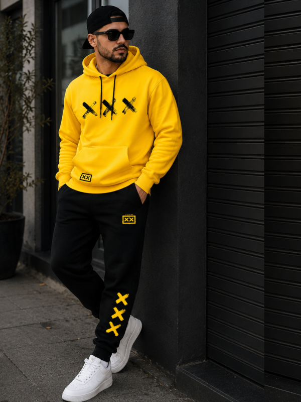 Conjunto moletom amarelo Cheese
