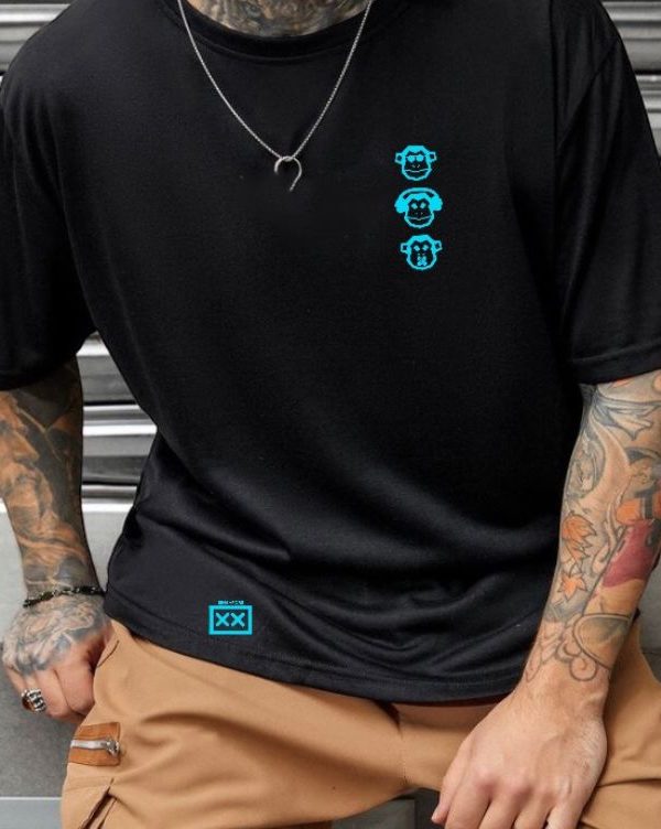 Kit 4 Camisetas Monkeys Capa