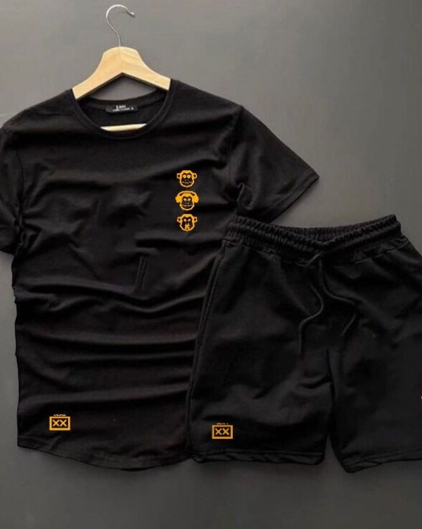 Combo > Camiseta + Bermuda moletom