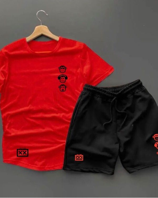 Combo Monkeys Red Capa