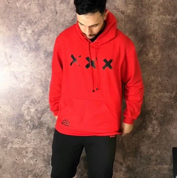 Conjunto moletom vermelho Cheese - Imagem 3