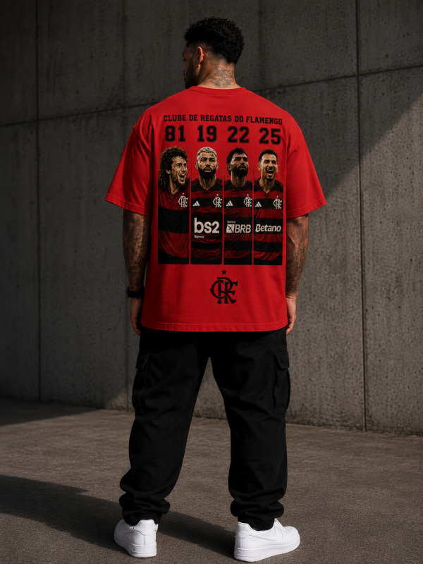 Camiseta Tetra Mengo Vermelha