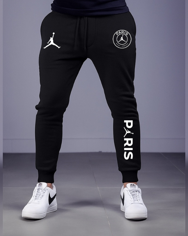 Calça Moletom Preta Paris